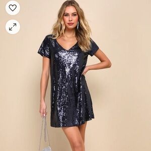 Lulus Sequin Dress